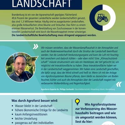 Plakate der Wasserausstellung Brandenburg